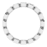 Platinum 9/10 CTW Natural Diamond Eternity Band Size 7